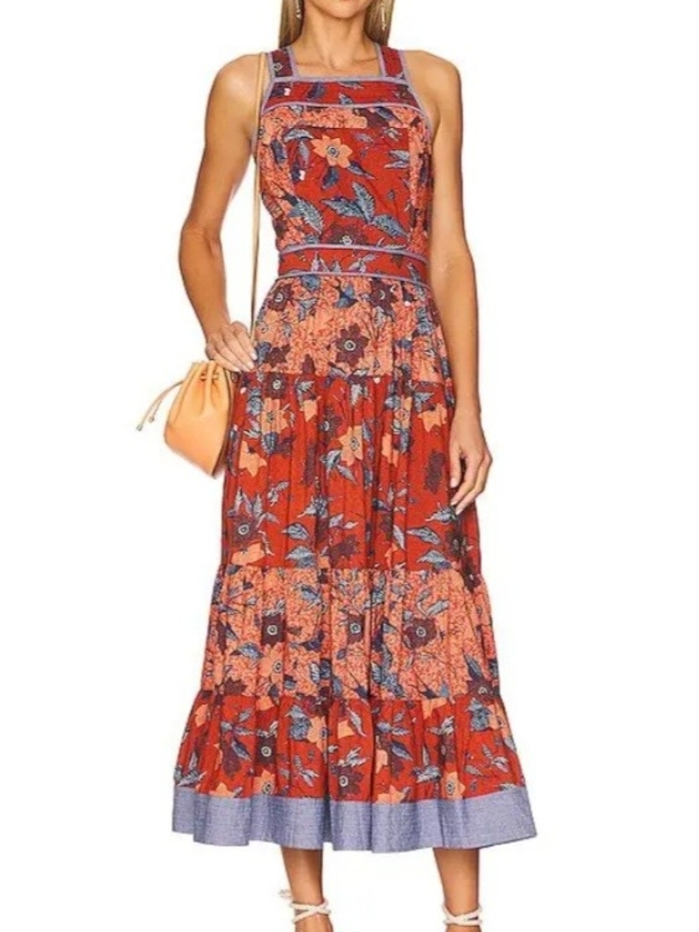 Ulla Johnson Brynn Dress In Red Size 2
